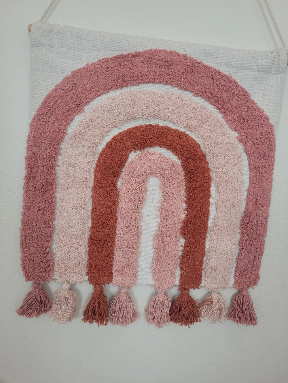 Target Rust and Cream Rainbow Wall Tapestry